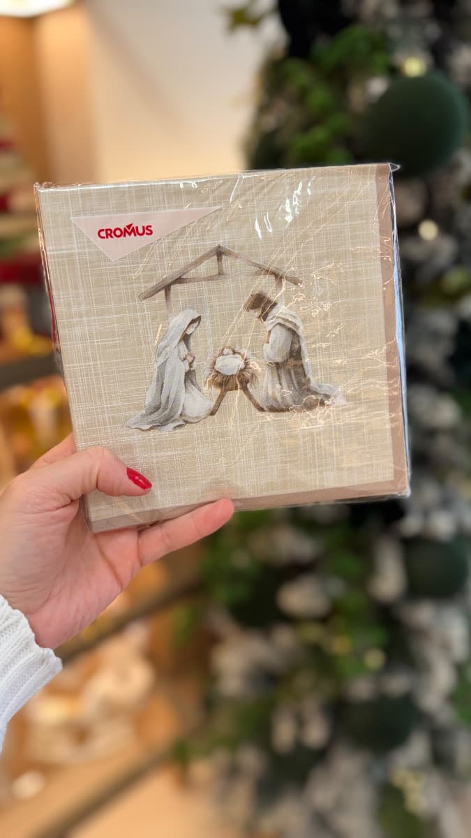 Guardanapos de Papel Natalinos – Sagrada Família | Cromus