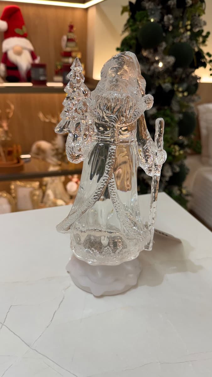Papai Noel Decorativo com LED – 22 cm