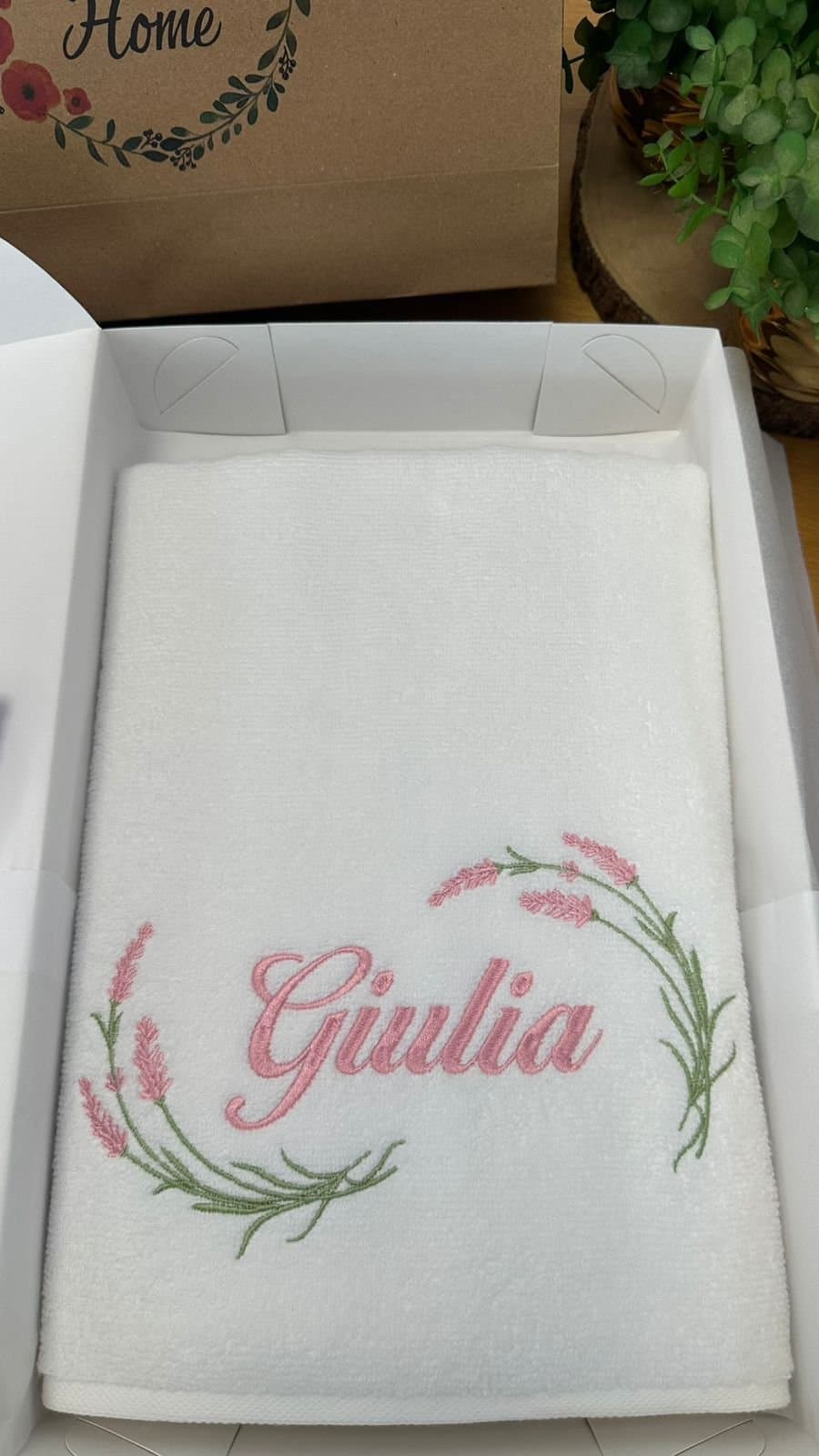 Kit Toalha Banho, Fralda de Boca e Fraldinhas - Lavanda Rosa — imagem 3