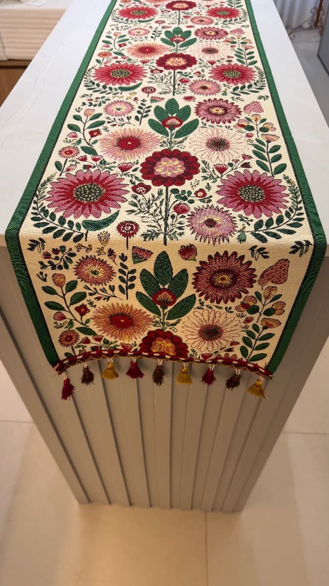 Trilho de Mesa Decorativo - Floral  — imagem 2