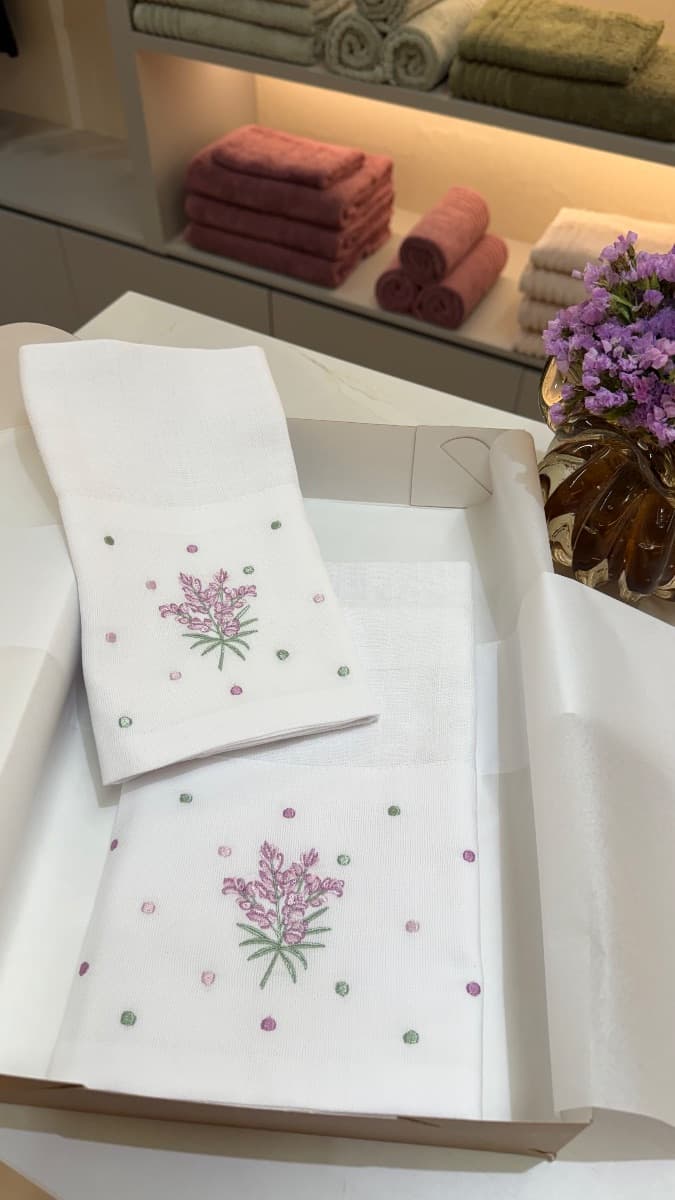 Kit Fralda de Ombro + Fralda de Boca - Lavanda 