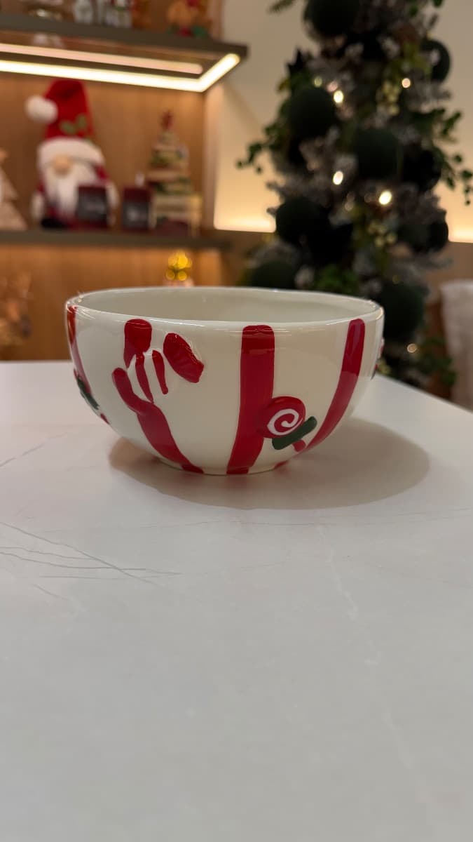 Bowl Natalino em Cerâmica — imagem 2