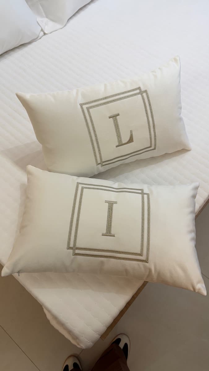 Almofada Decorativa Veludo - Off White 1 pç