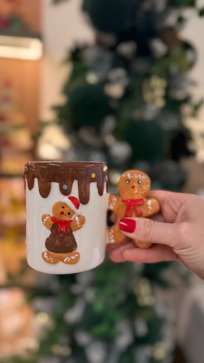 Caneca Ginger Marrom - 255ml