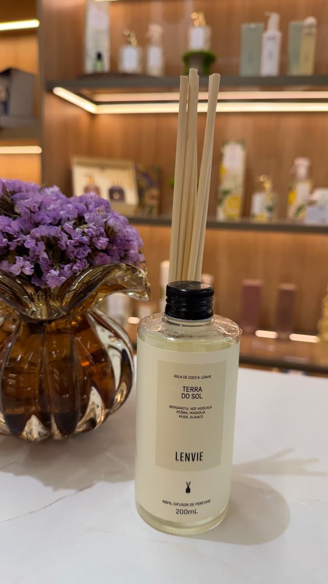 Refil Difusor de Perfume 200 ml TERRA DO SOL - ÁGUA DE COCO