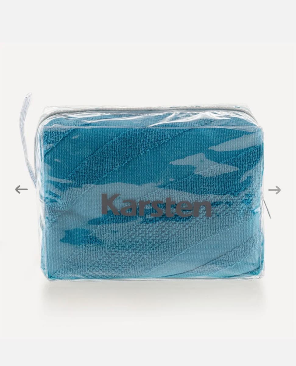 Toalha de Praia Maré Personalizada - Karsten Azul  — imagem 2