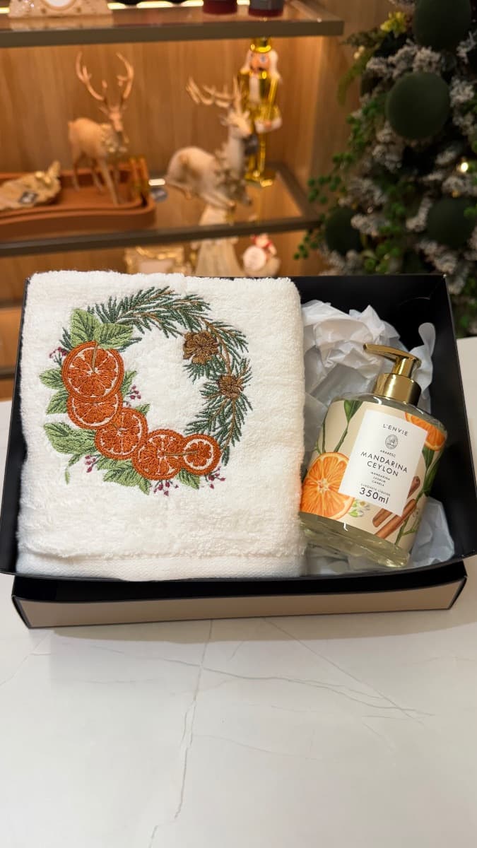 Kit Presente de Natal Bethru Home – Mandarina 