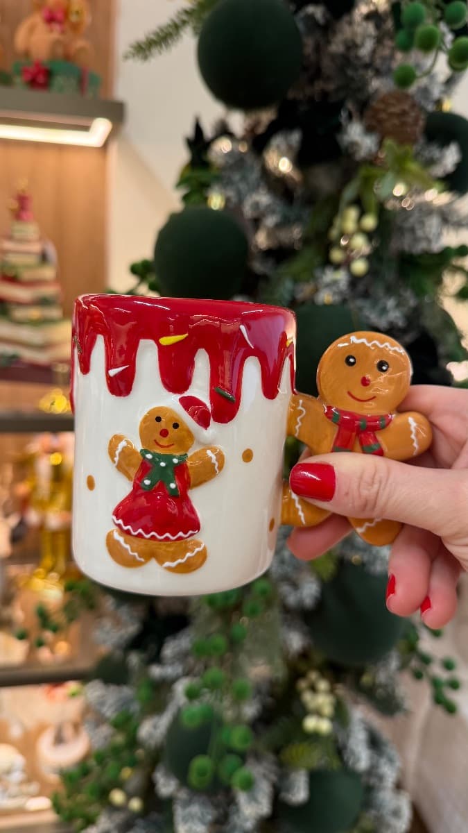 Caneca Ginger Vermelha - 255ml