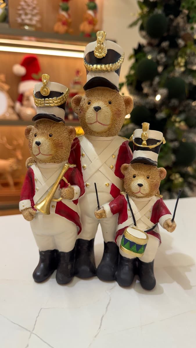 Decoração de Natal Banda de Ursos – 21 cm — imagem 2