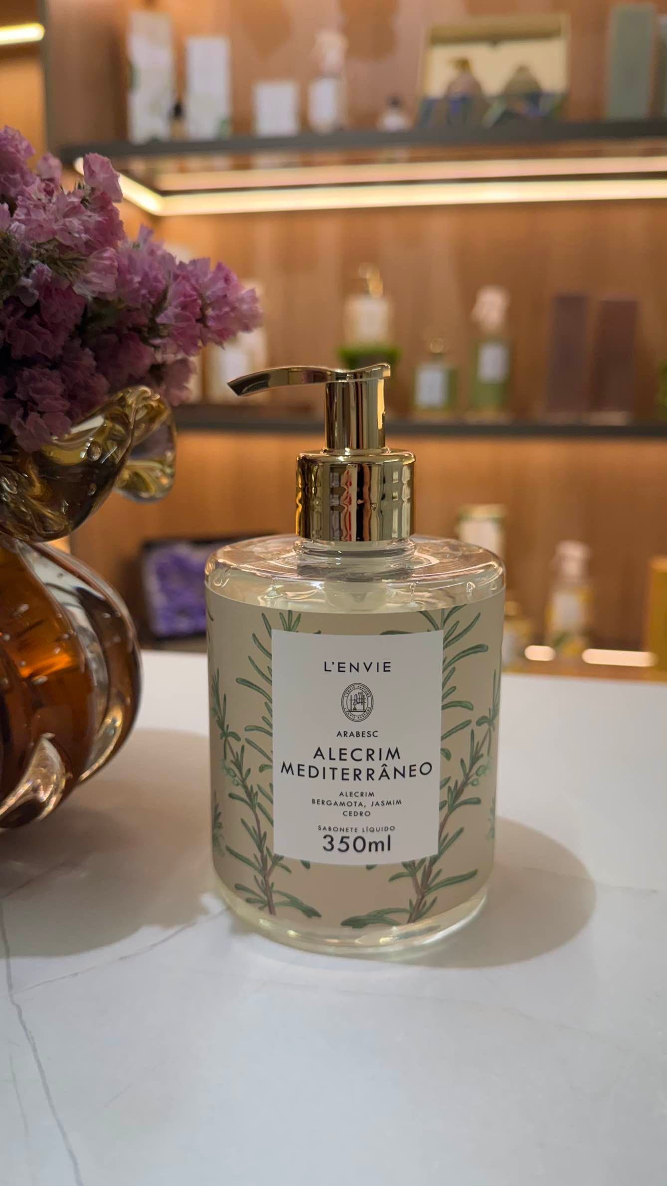 Sabonete Líquido - Alecrim Mediterraneo - 350ml