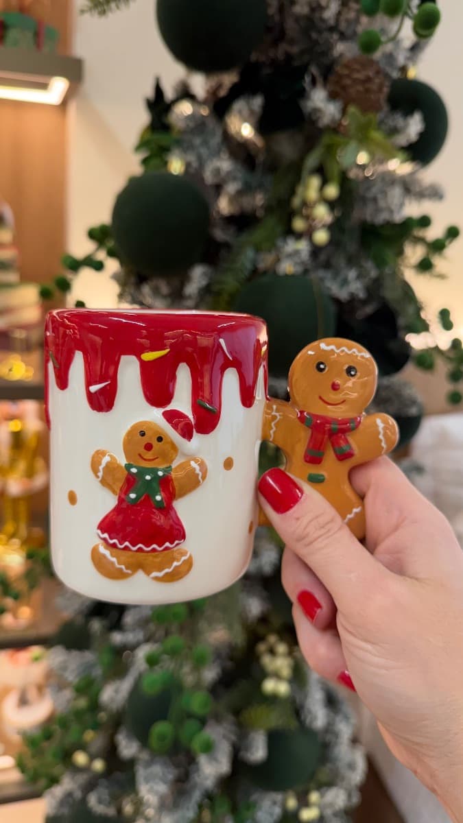 Caneca Ginger Vermelha - 255ml — imagem 2
