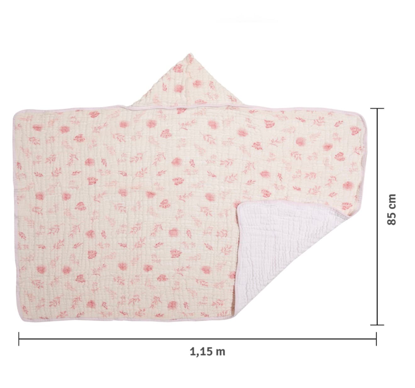 Toalha de Banho Soft Bamboo Mami com Capuz Estampada — imagem 7