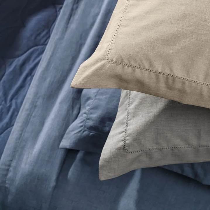 Jogo de Cama 100% Algodão Tesso Bege - Casal — imagem 3