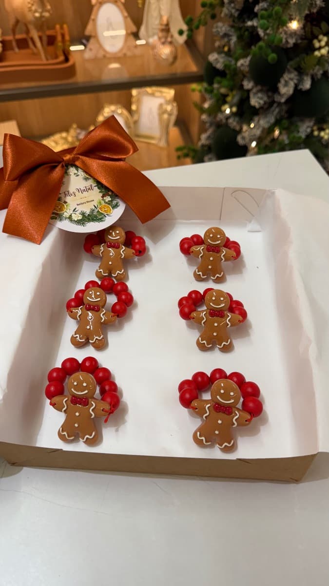 Porta-guardanapo Gingerbread Natalino — imagem 2