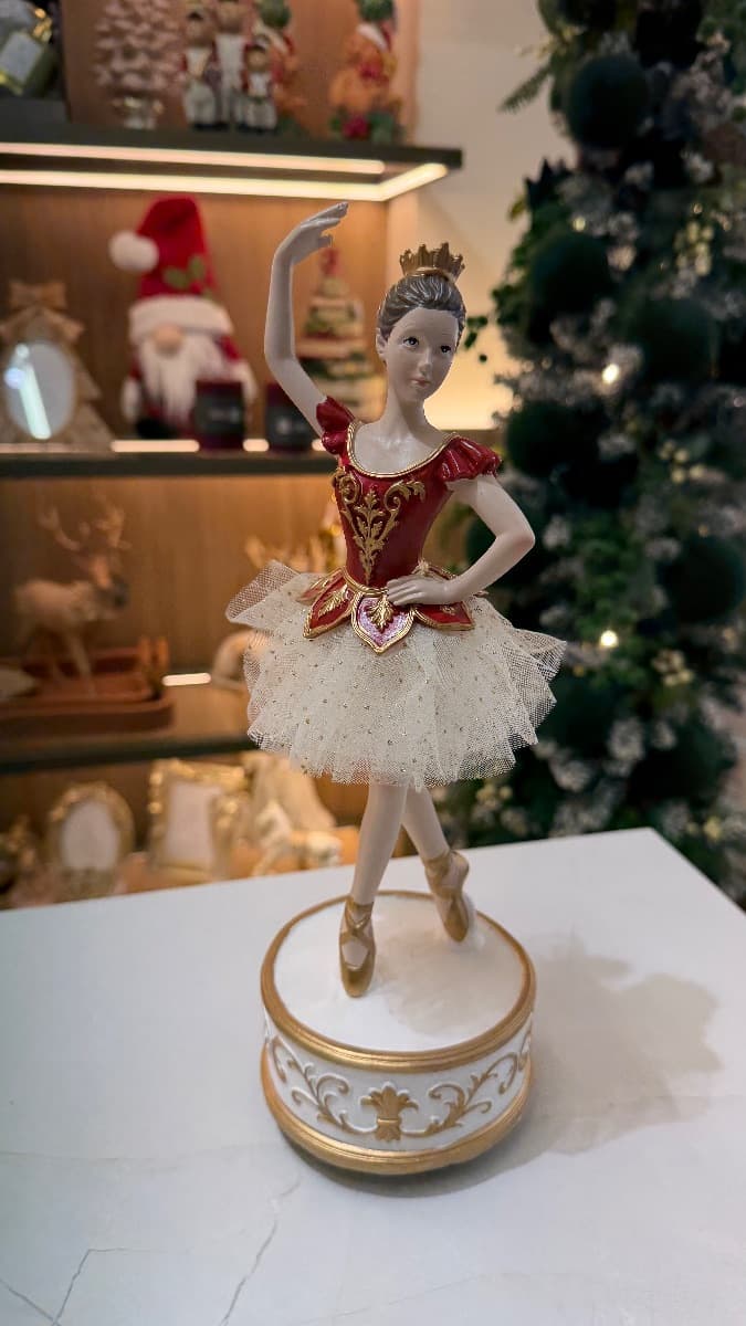 Bailarina Musical Natalina – 31 cm — imagem 2