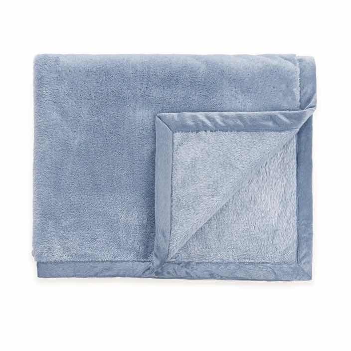 Cobertor Baby Trussardi Ultramacio - Azul — imagem 2