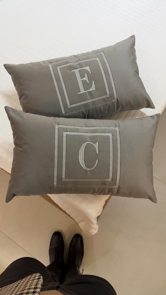 Almofada Decorativa Veludo - Cinza 1 pç