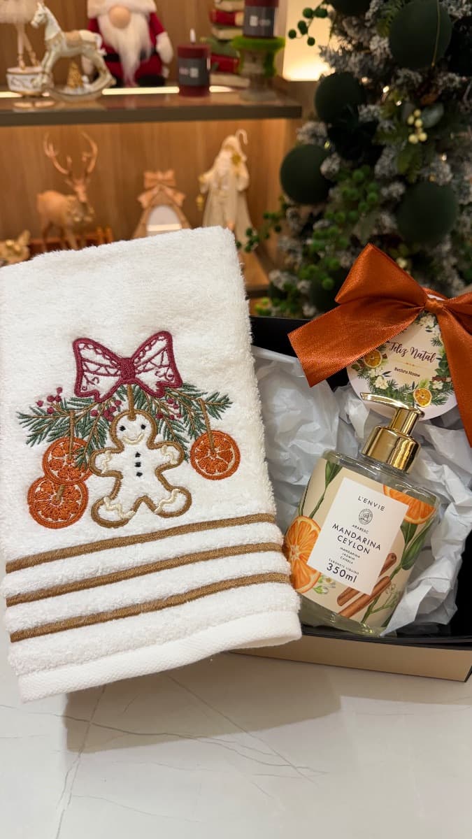 Kit Lavabo Gingerbread Mandarina 