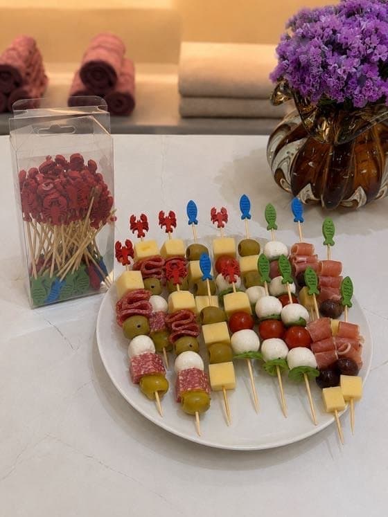 Palito para Aperitivo Bambu Marine 12cm – 50 Peças — imagem 3