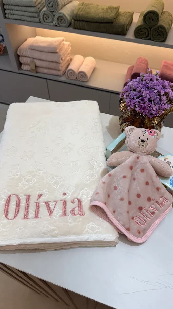 Kit Presente Bebê Ursinha