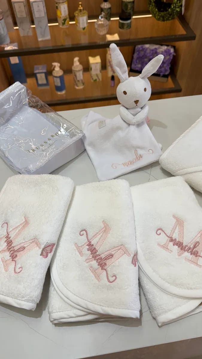 Kit Presente Trussardi Bambini Personalizado - Rosa