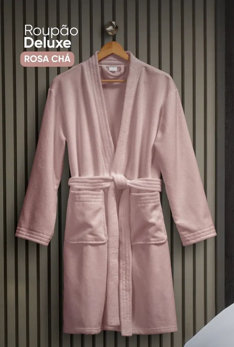 Roupão Kimono Microfibra Felpuda Deluxe  — imagem 3