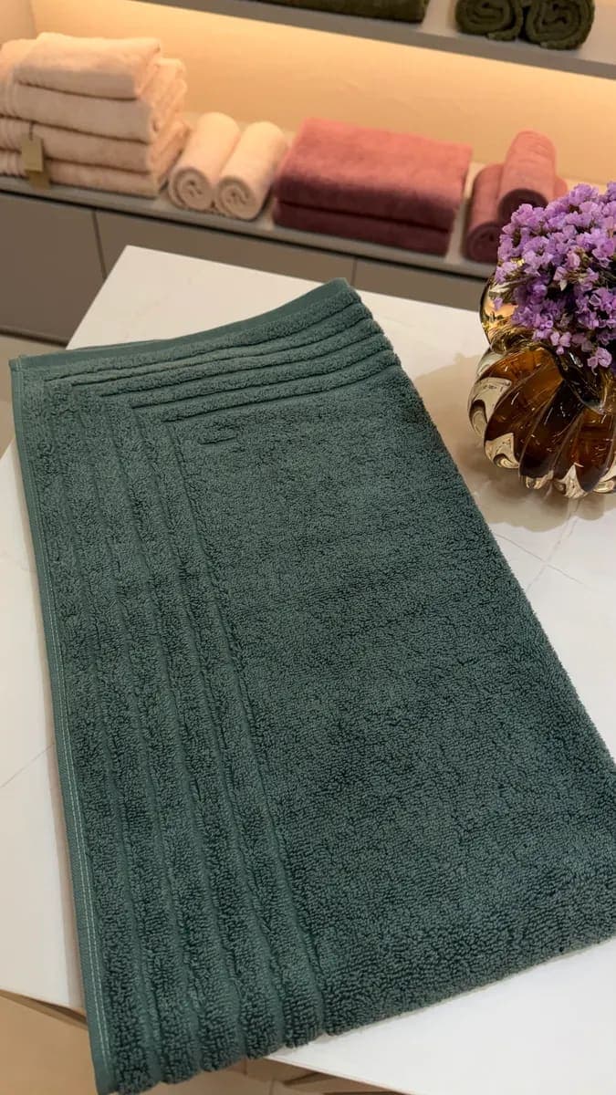 Toalha de Piso Trussardi Linee - Verde Boschi — imagem 2