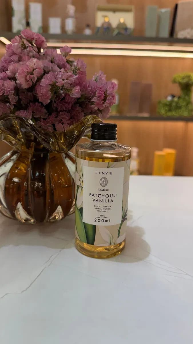 Refil Home Spray Patchouli Vanilla - 200ml - L’envie