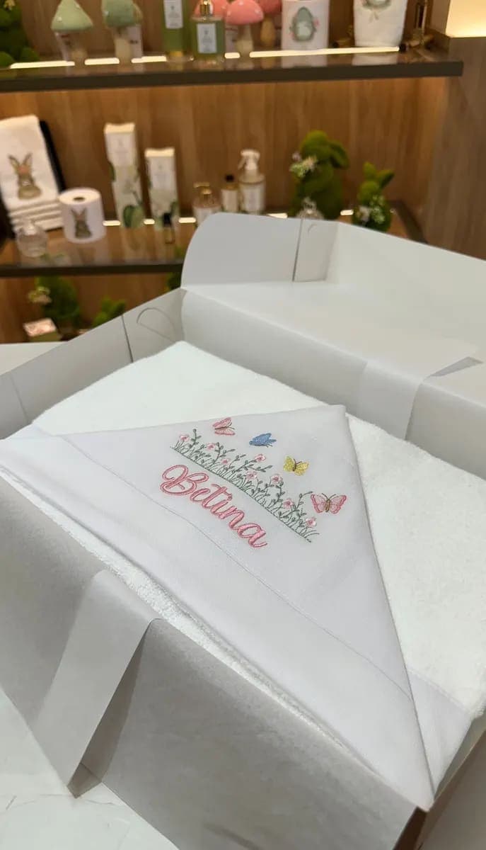 Toalha de Banho Trussardi com Capuz
