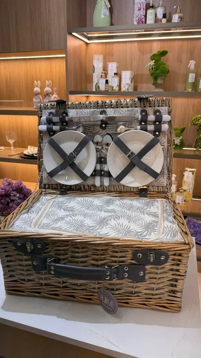 Cesta Piquenique - 25 pçs