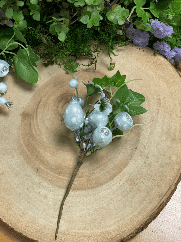 Galho Pick Decorativo de Páscoa com Ovo - 23cm — imagem 2
