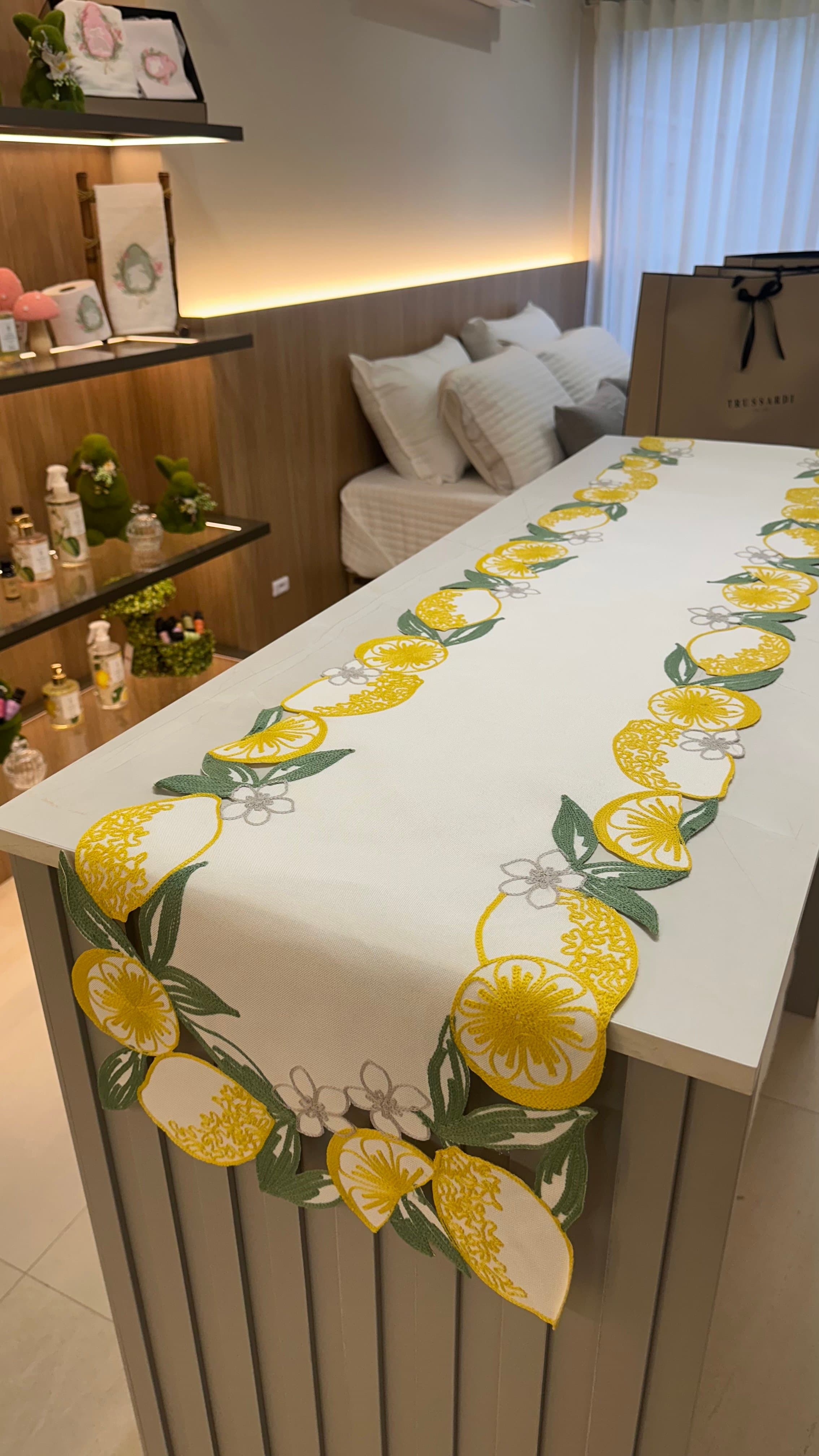 Trilho de Mesa Decorativo – Mediterrâneo — imagem 1